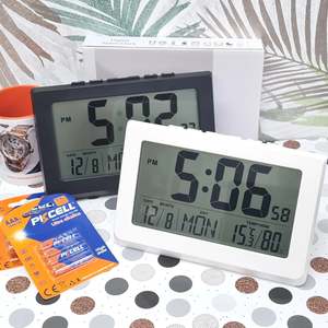 Clocks: Clock Digital Black #
