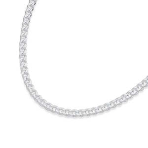 Chains: Sterling Silver 50cm Curb Link Chain #20737