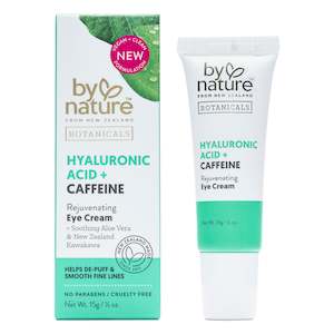 Moisturisers Facial Oils: Hyaluronic Acid + Caffeine Eye Cream