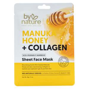 Sheet Mask: Manuka Honey + Collagen Sheet Face Mask