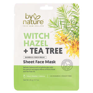 Witch Hazel + Tea Tree Sheet Face Mask