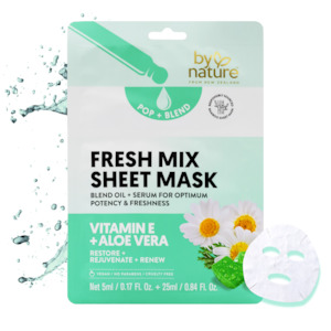Masks: Fresh Mix Vitamin E + Aloe Vera Sheet Mask