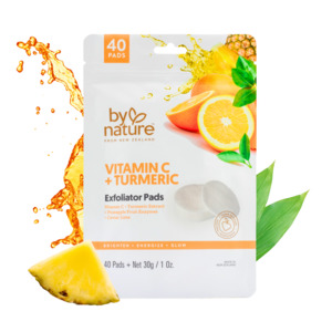 Vitamin C: Vitamin C + Turmeric Exfoliator Pads