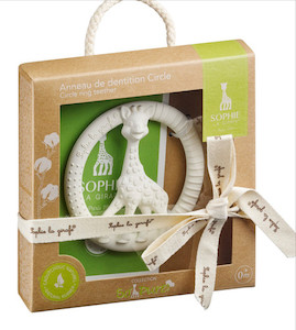 Products: Sophie la girafe® So’pure circle teether chalk + cheese