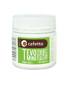 Cleaning: Cafetto Oragnic TEVO Tablets 100 x 1.5gm