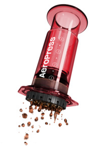 AeroPress Clear Red