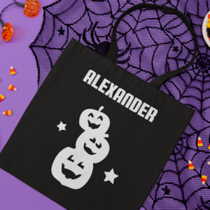 Glow in the dark Halloween Bag