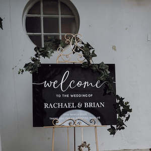 Weddings: Wedding Welcome Sign