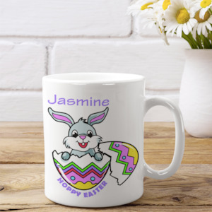 Easter Rabbit in Egg Mug