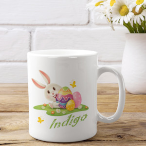 Butterfly Bunny Easter Mug