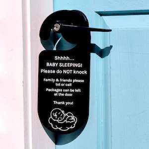 Please Do Not Knock - Door Sign
