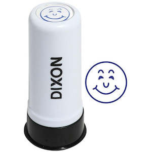 New Arrivals: Dixon 061 Self-Inking Stamp Large Smiley Face Blue