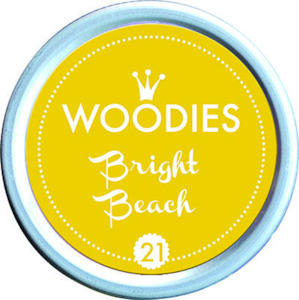 New Arrivals: Colop Woodies Stamp Pad 38mm - Bright Beach