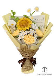 Flower: #Crochet Flower bouquet
