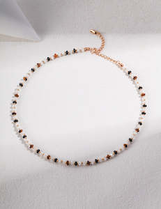 Necklaces: Tiger Eye Stone Necklace