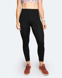 Womens Activewear Level Range: Power FIT 2.0 - High Waisted Tights Black 7/8