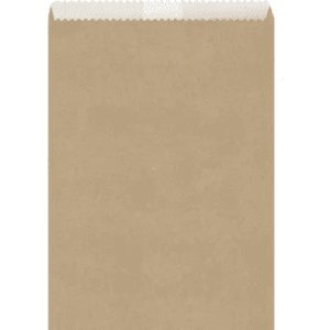 Greaseproof Paper: #5 Brown Greaseproof Lined Bags
