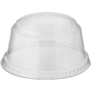Dessert Containers: Tall Dome Sundae Cup Lids, Large