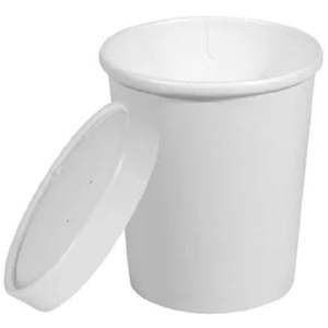 Heavy Weight Paper Containers + Vented Lids