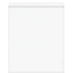 Standard Paper: #5 Flat White Paper Bags