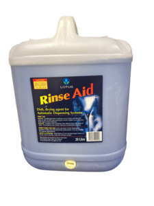 Cleaning Hygiene: Lotus Auto Rinse Aid 20L