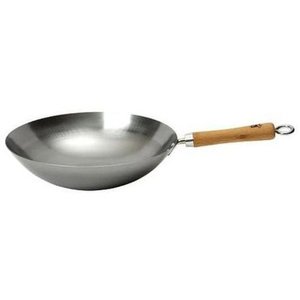 Cookware: WOK & ROLL 13"/33CM CARBON STEEL