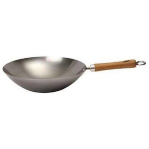 WOK STAR 12"/30CM CARBON STEEL WOK