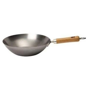 WOK STAR 10.5"/27CM CARBON STEEL WOK