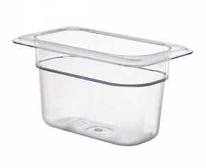 Clear Poly 1/9 Gastronorm Pan