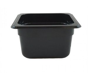 Black Poly 1/6 Gastronorm Pan