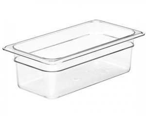 Clear Poly 1/3 Gastronorm Pan