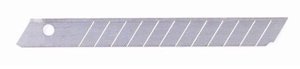 Knives: Cutter Blades - Silver, 9mm (6) Per Pack