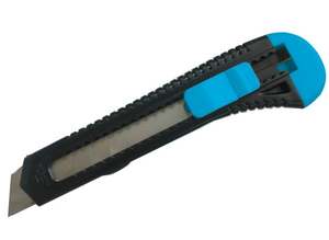 Economy Cutter Knives - Blue, 18mm (12) Per Pack
