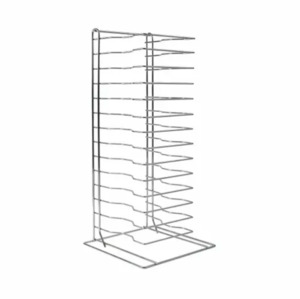 Pizza Trays: Pizza Pan Rack - Chrome-Plated Steel (11 or 15 Tiers)