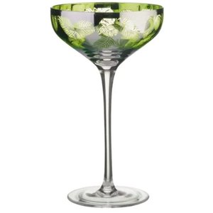 Artland Tropical Leaves Champagne Saucer