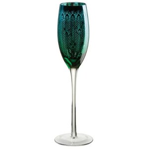 Stemware Tasters: Artland Peacock Champagne Flute Set Of 2