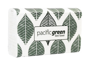 Hand Towels: Pacific Green Recycled Slim Towel