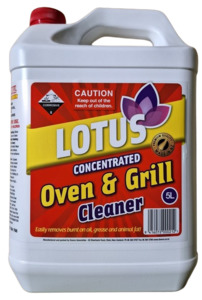 Chemicals: Lotus Oven Cleaner / Grill Degreaser 5L DG8