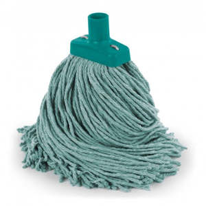 Dust Mops Mops: AL478 Cut End Value Mop 400gm - Green