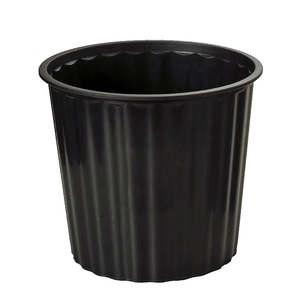 Rubbish Bags Bins: OSC Waste Bin Round 13L Black