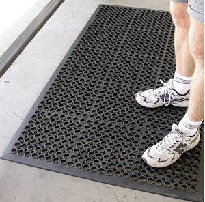 SAFEWALK ECONOMY MAT - 1500mm X 900mm - Black