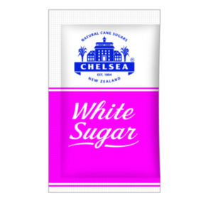 Tea Room Supplies: Chelsea White Sugar Sachets, 2000/CTN