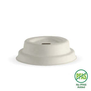 Tea Room Supplies: 63mm / 4oz Natural Plant Fibre BioCup Lid