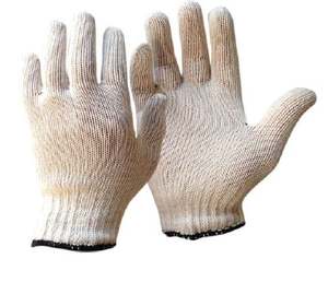Gloves: Cotton Gloves - White, Universal Size (240) Per Box