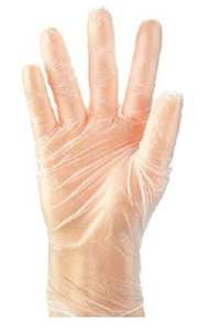 Vinyl Gloves Powder Free - Clear, S, 5.0g (1000) Per Box