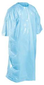 Polyethylene Splash Jacket - Blue, 800mm x 1300mm x 30mu (200) Per Box