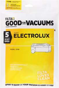 FILTA ELECTROLUX D746 PAPER VACUUM CLEANER BAGS 5 PACK (F010)