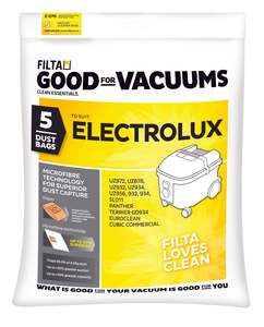 FILTA ELECTROLUX UZ934 SMS MULTI LAYERED VACUUM CLEANER BAGS 5 PACK (C008)