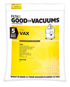 FILTA VAX PAPER VACUUM CLEANER BAGS 5 PACK (F052)