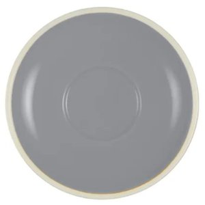 Cups Saucers: French Grey/White Espresso Saucer